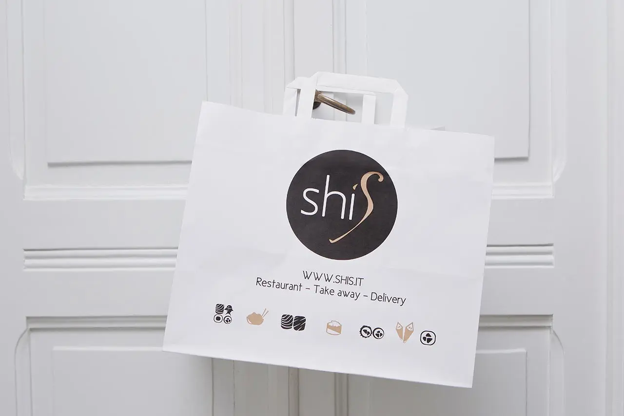 White Shopping Bags - Small – K. A. Artist Shop