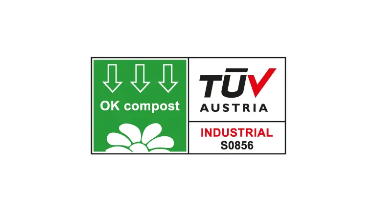 Certificazione OK compost - TUV Austria - Industrial S0856